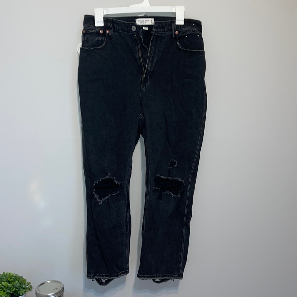 Abercrombie and Fitch curve love ankle straight ultra high rise size 29 short